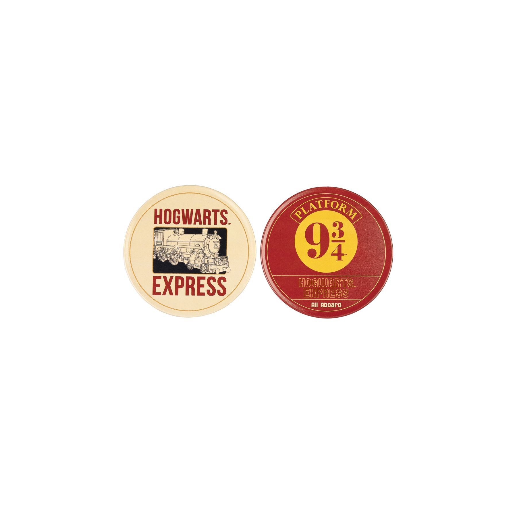 Set 2 Posavasos Plataforma 9 3/4 Harry Potter