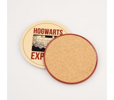 Set 2 Posavasos Plataforma 9 3/4 Harry Potter