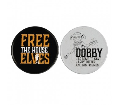 Set 2 Posavasos Dobby Harry Potter