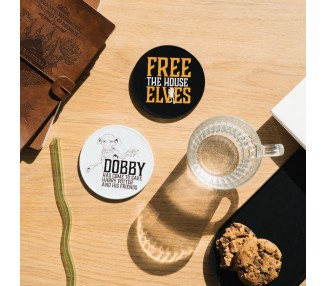 Set 2 Posavasos Dobby Harry Potter
