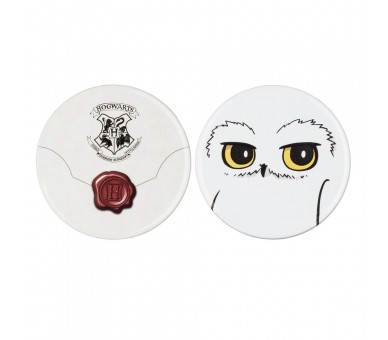 Set 2 Posavasos Hedwig Harry Potter