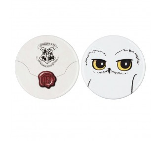Set 2 Posavasos Hedwig Harry Potter