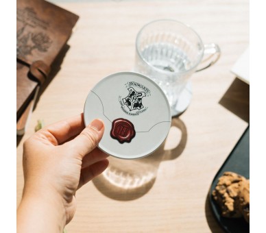 Set 2 Posavasos Hedwig Harry Potter