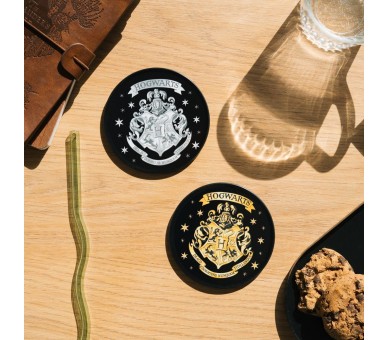 Set 2 Posavasos Hogwarts Harry Potter
