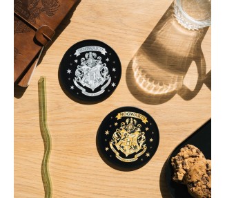 Set 2 Posavasos Hogwarts Harry Potter