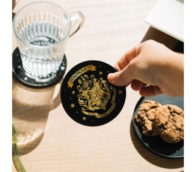 Set 2 Posavasos Hogwarts Harry Potter