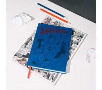 Cuaderno A5 premium Superman DC Comics