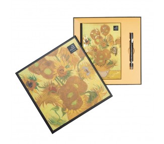 Set cuaderno A5 premium + boligrafo Museo Van Gogh