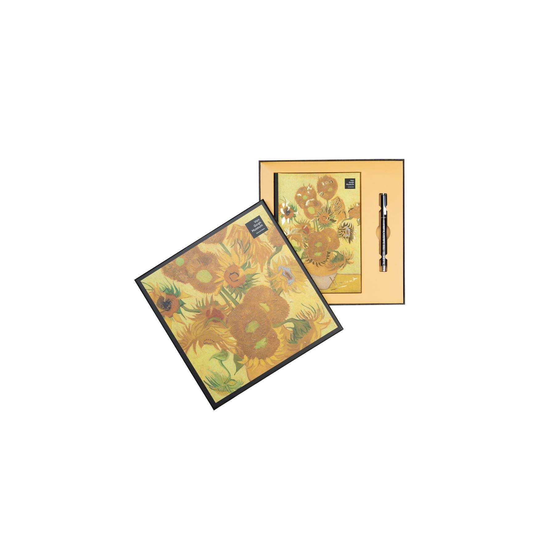 Set cuaderno A5 premium + boligrafo Museo Van Gogh