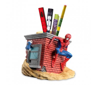Portalapices + lapiceros Spiderman Marvel