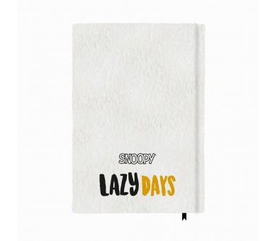 Cuaderno premium A5 peluche Snoopy
