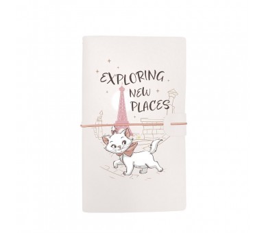 Cuaderno de viaje Marie Los Aristogatos Disney