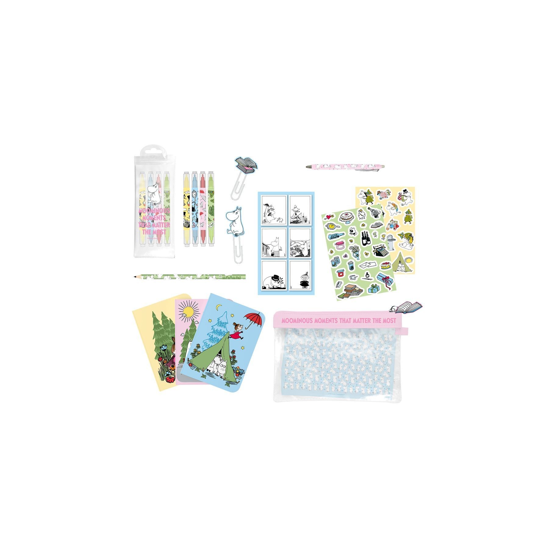 Set papeleria Moomin