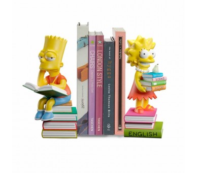 Sujetalibros Bart y Lisa Los Simpsons