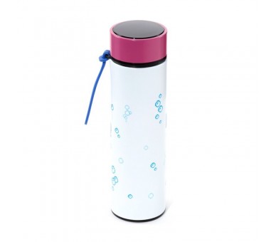 Botella acero inoxidable termo Ajolote Minecraft termometro 450ml