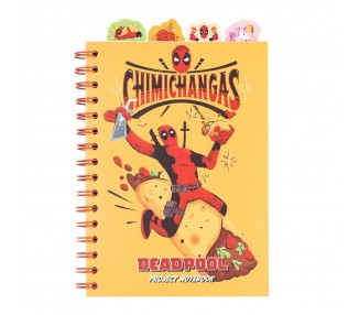 Cuaderno A5 Deadpool Marvel