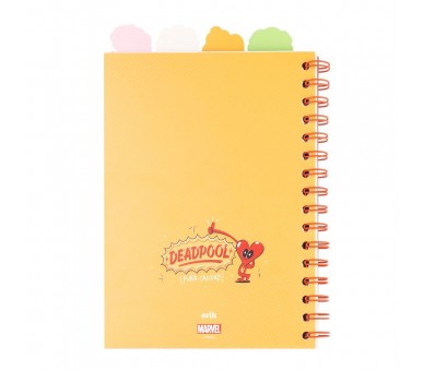 Cuaderno A5 Deadpool Marvel