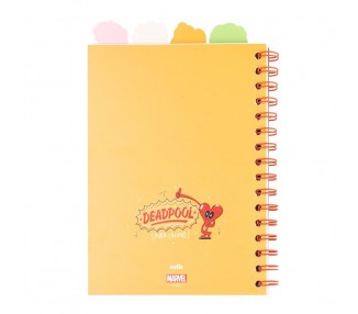 Cuaderno A5 Deadpool Marvel