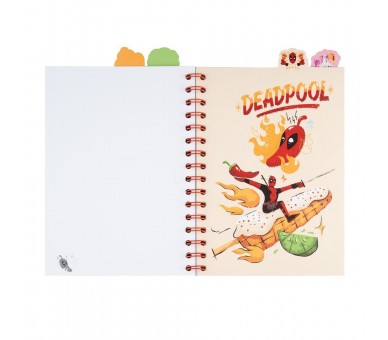 Cuaderno A5 Deadpool Marvel