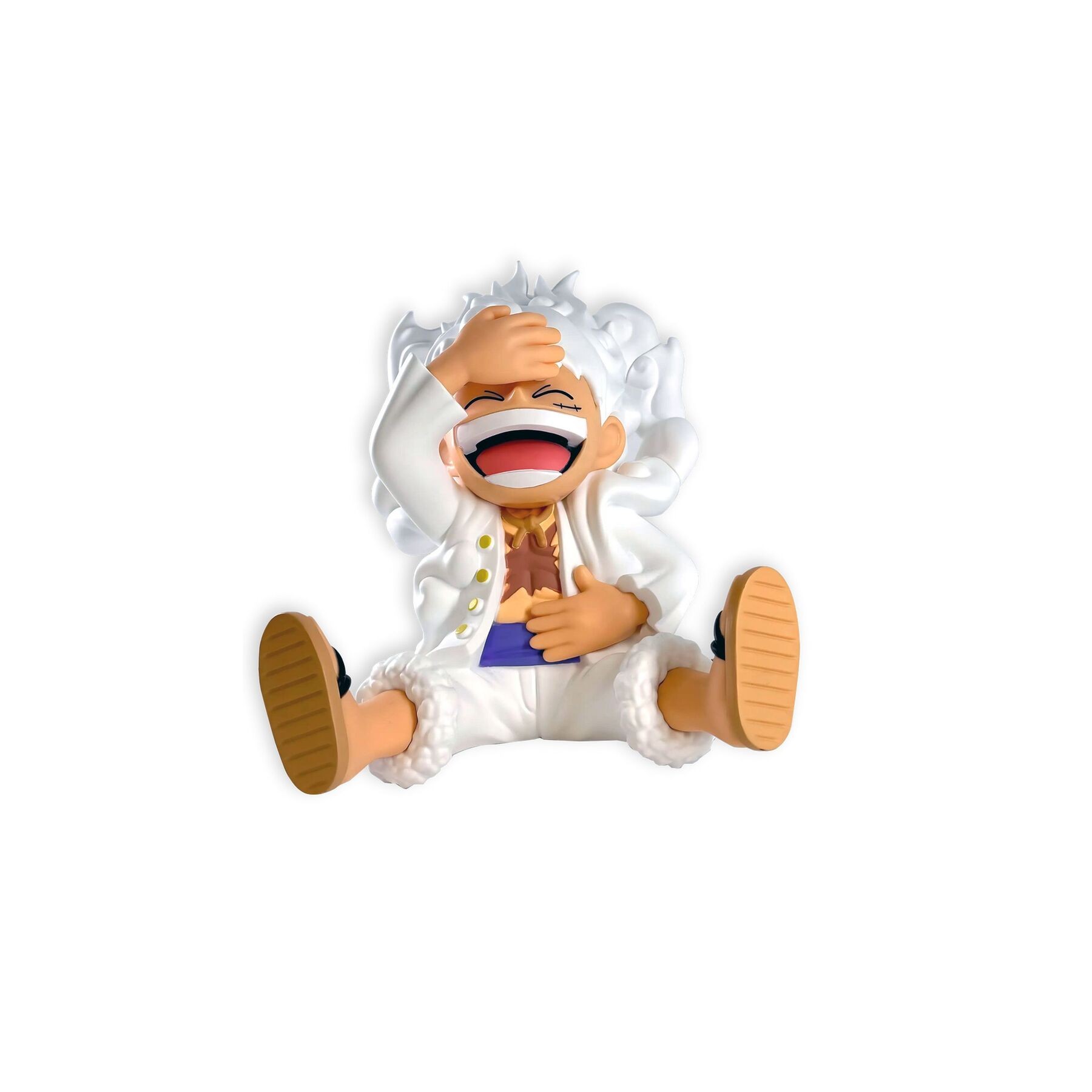 Figura hucha Monkey D Luffy Gear 5 One Piece 15cm