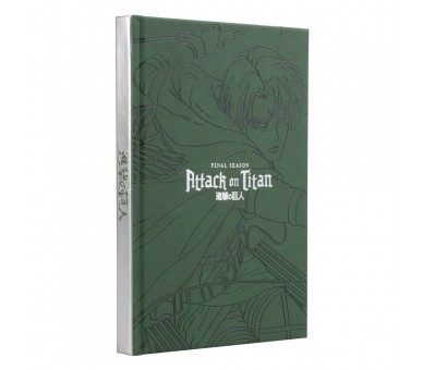 Cuaderno premium A5 Attack on Titan