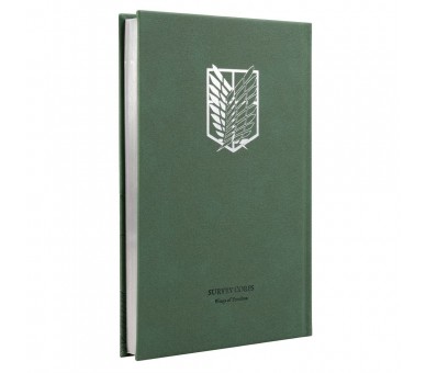 Cuaderno premium A5 Attack on Titan