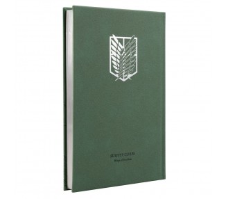 Cuaderno premium A5 Attack on Titan