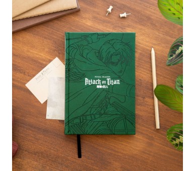 Cuaderno premium A5 Attack on Titan