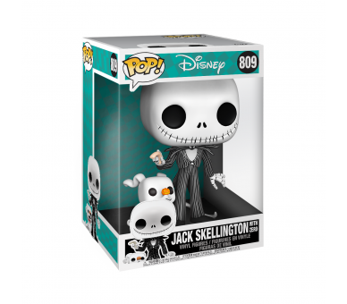 Figura POP Disney Pesadilla Antes de Navidad Jack with Zero 25cm