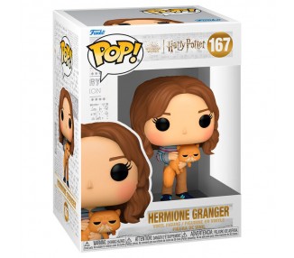 Figura POP Harry Potter y el Prisionero de Azkaban - Hermione Granger with Crookshanks