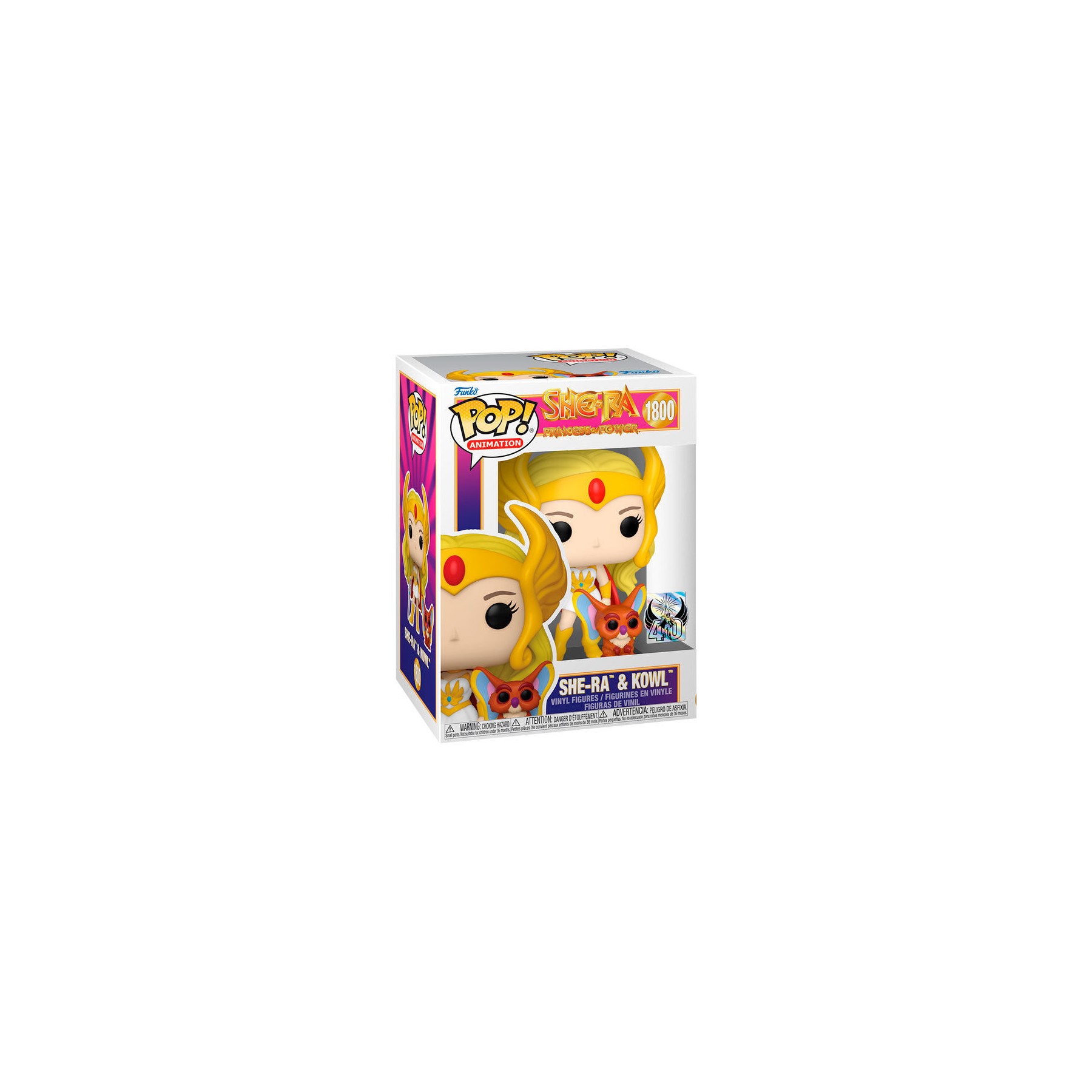 Figura POP She-Ra Princesa del Poder She-Ra & Kowl