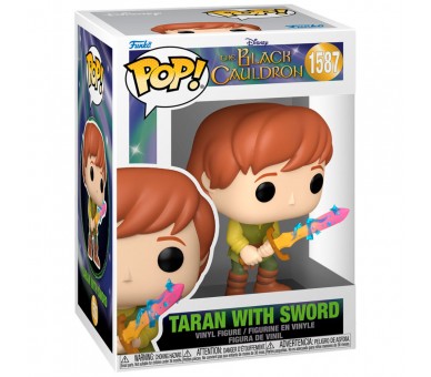 Figura POP Disney El Caldero Negro Taran With Sword