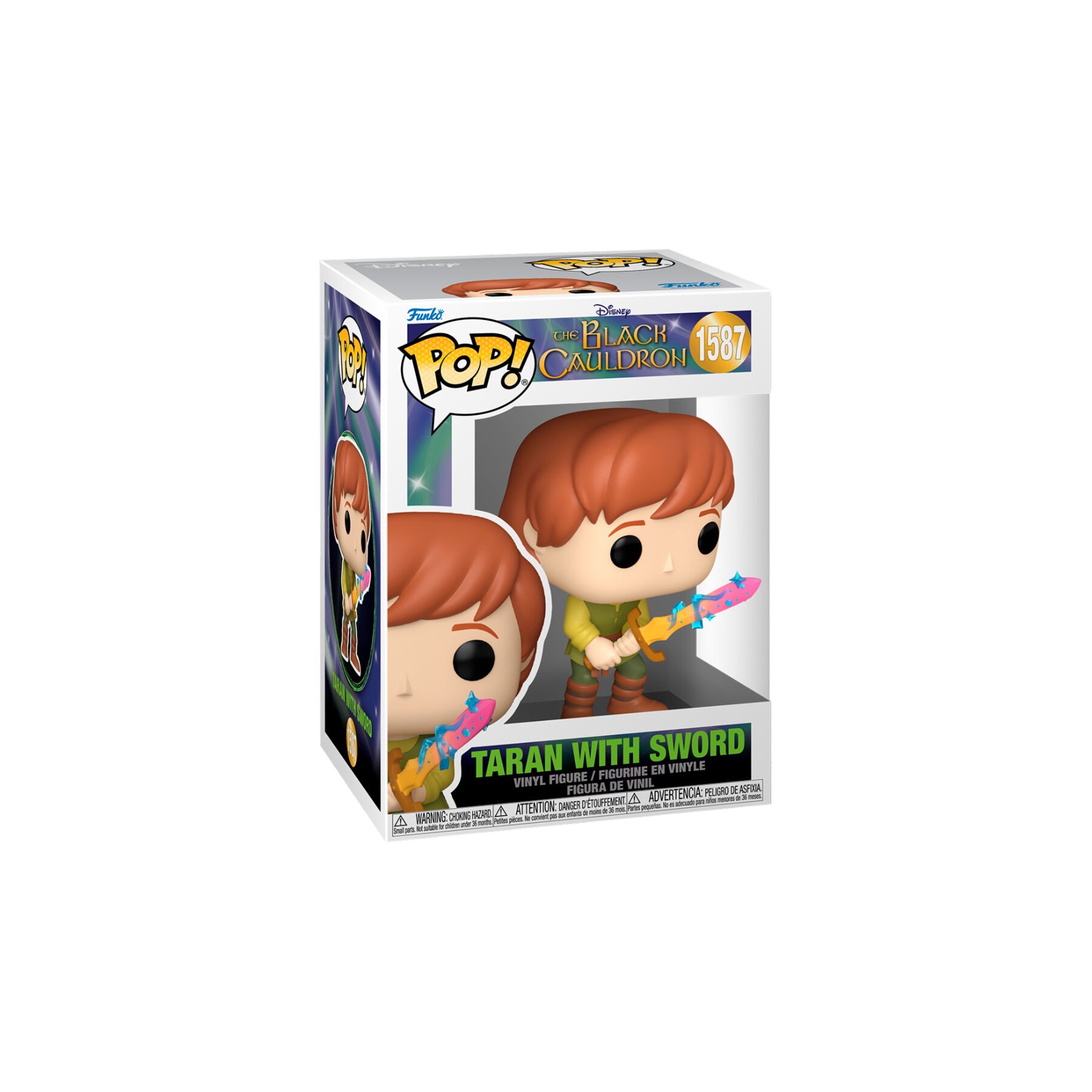 Figura POP Disney El Caldero Negro Taran With Sword
