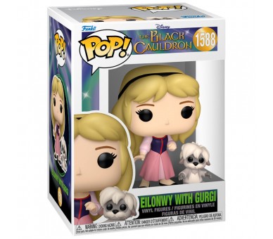 Figura POP Disney El Caldero Negro Eilonwy With Gurgi