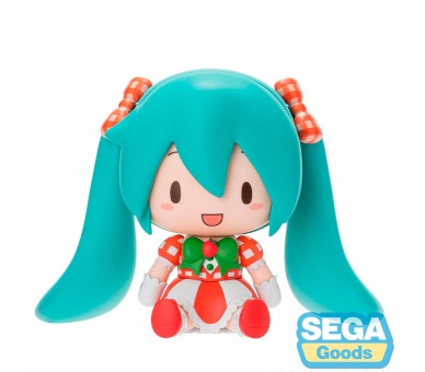 Figura Hatsune Miku Lovely Strawberry Fuwa Petit Hatsune Miku 8cm