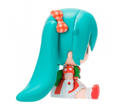 Figura Hatsune Miku Lovely Strawberry Fuwa Petit Hatsune Miku 8cm