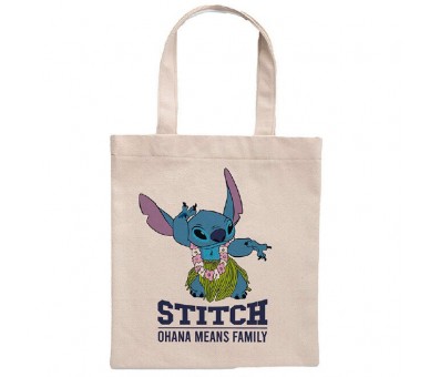 Bolsa shopping Ohana Means Family Stitch Disney