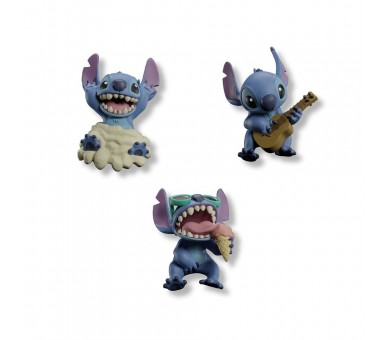 Set 3 Imanes 3D Stitch Disney