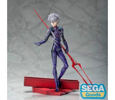Figura Kaworu Nagisa X Spear of Longinus Luminasta Evangelion 3.0 + 1.0 Thrice Upon a Time 21cm
