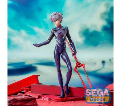 Figura Kaworu Nagisa X Spear of Longinus Luminasta Evangelion 3.0 + 1.0 Thrice Upon a Time 21cm