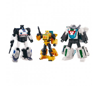 Set 3 Figuras Cybertron Chase Dramatic Capture Transformers
