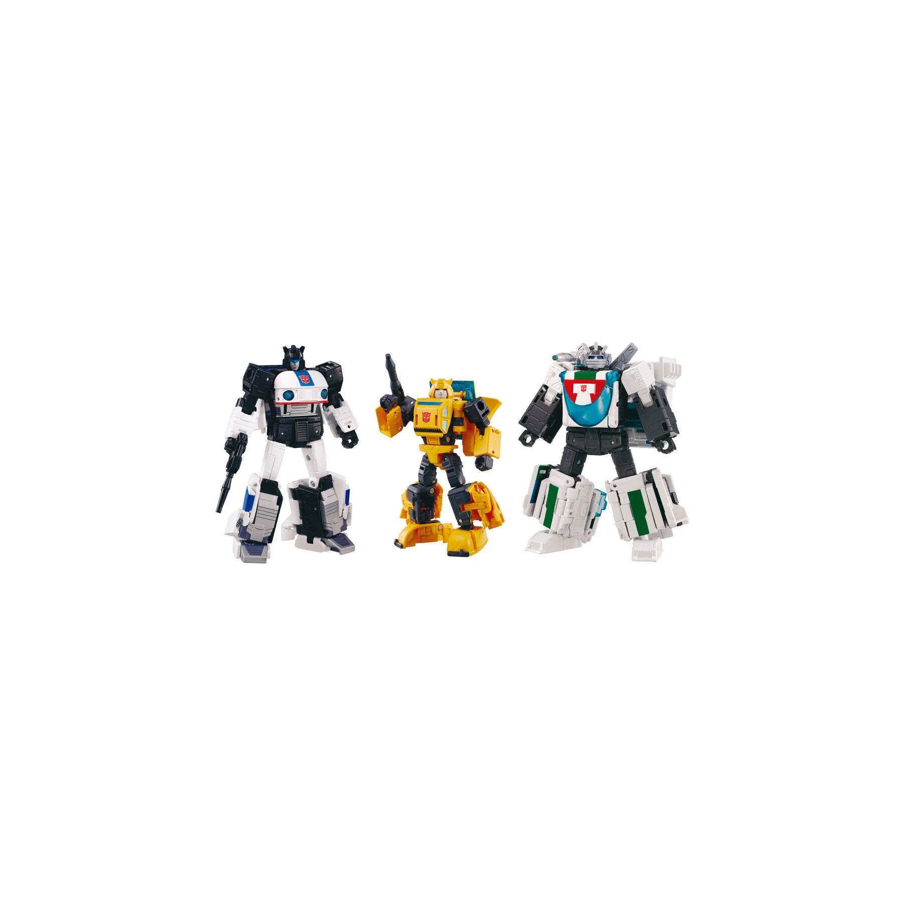 Set 3 Figuras Cybertron Chase Dramatic Capture Transformers