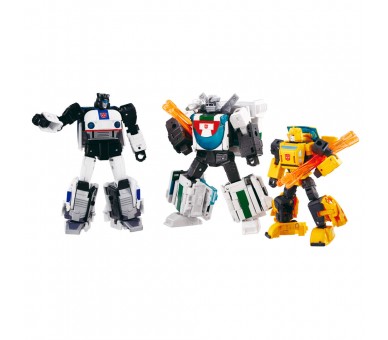 Set 3 Figuras Cybertron Chase Dramatic Capture Transformers