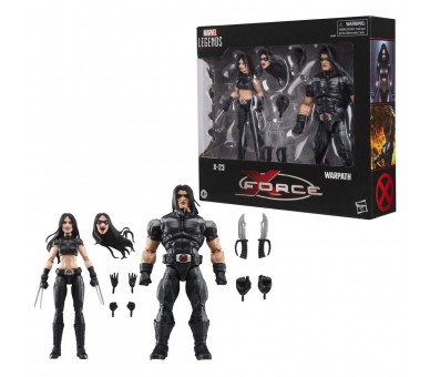 Blister 2 figuras X-23 & Warpath X-Force Marvel Legends 15cm