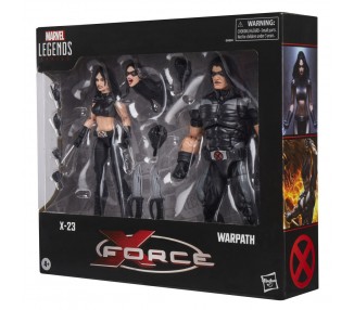 Blister 2 figuras X-23 & Warpath X-Force Marvel Legends 15cm