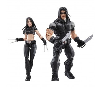 Blister 2 figuras X-23 & Warpath X-Force Marvel Legends 15cm