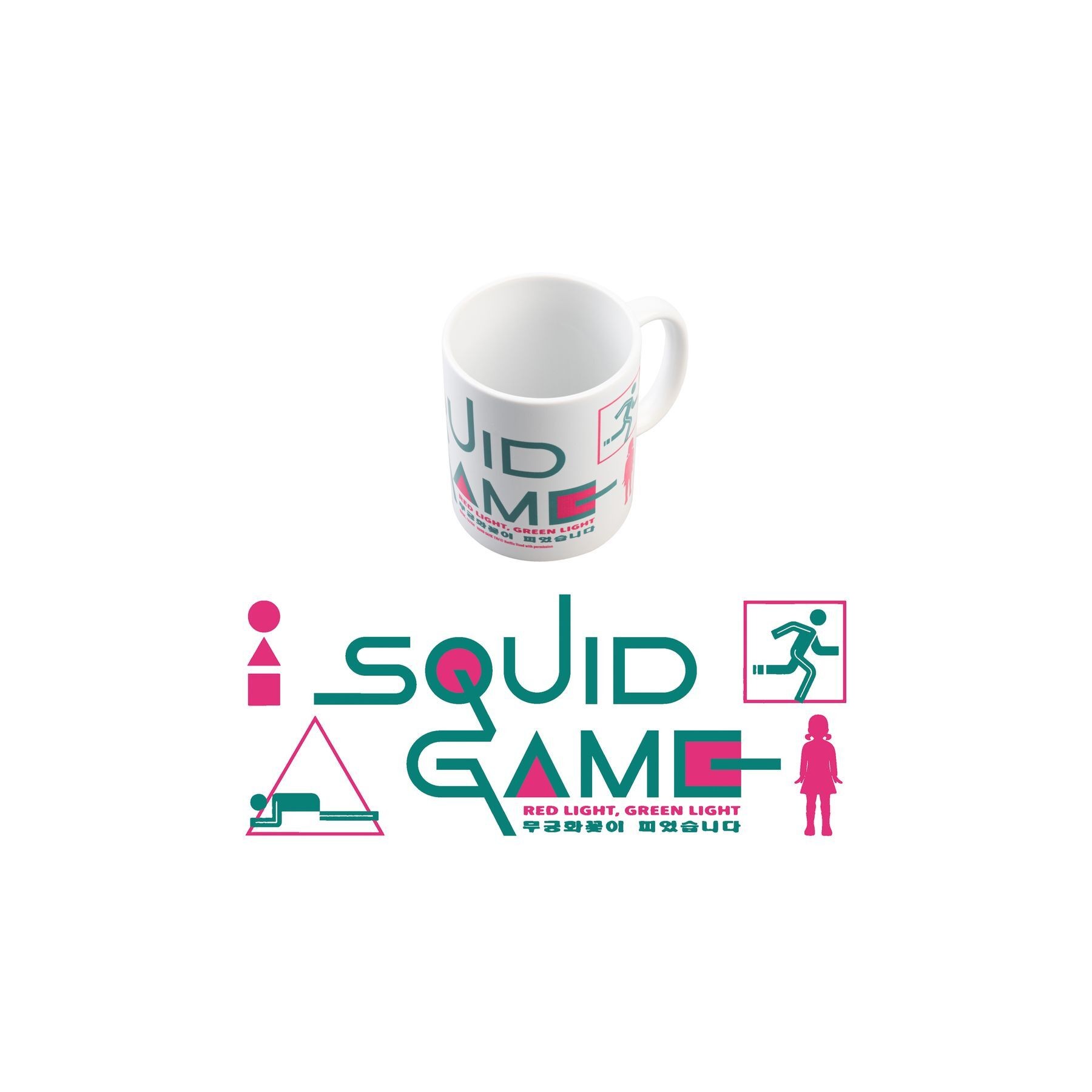 Taza El Juego del Calamar 350ml