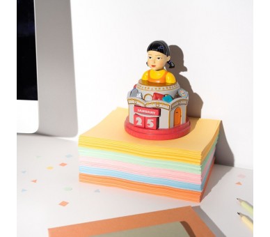 Calendario Perpetuo 3D El Juego del Calamar