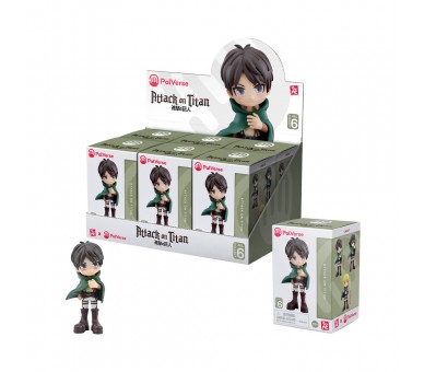 Figura sorpresa Attack On Titan 9cm surtido