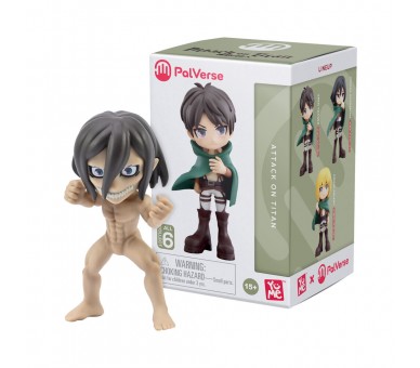 Figura sorpresa Attack On Titan 9cm surtido